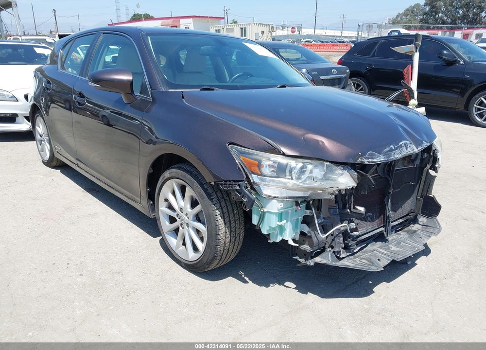 2012 LEXUS CT 200H PREMIUM VIN: JTHKD5BH3C2111503