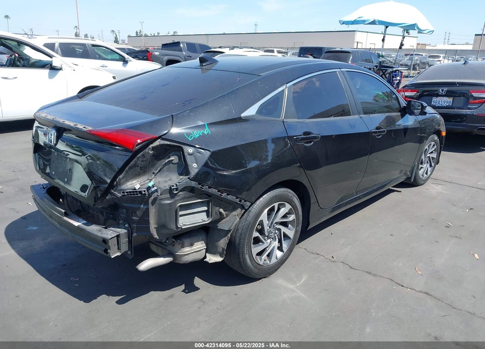2017 HONDA CIVIC EX-L VIN: 2HGFC1F78HH653647