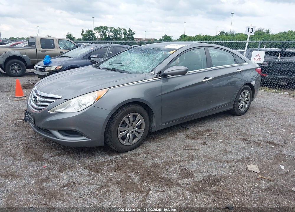 2013 HYUNDAI SONATA GLS VIN: 5NPEB4AC6DH533916