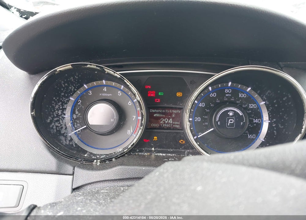 2013 HYUNDAI SONATA GLS VIN: 5NPEB4AC6DH533916