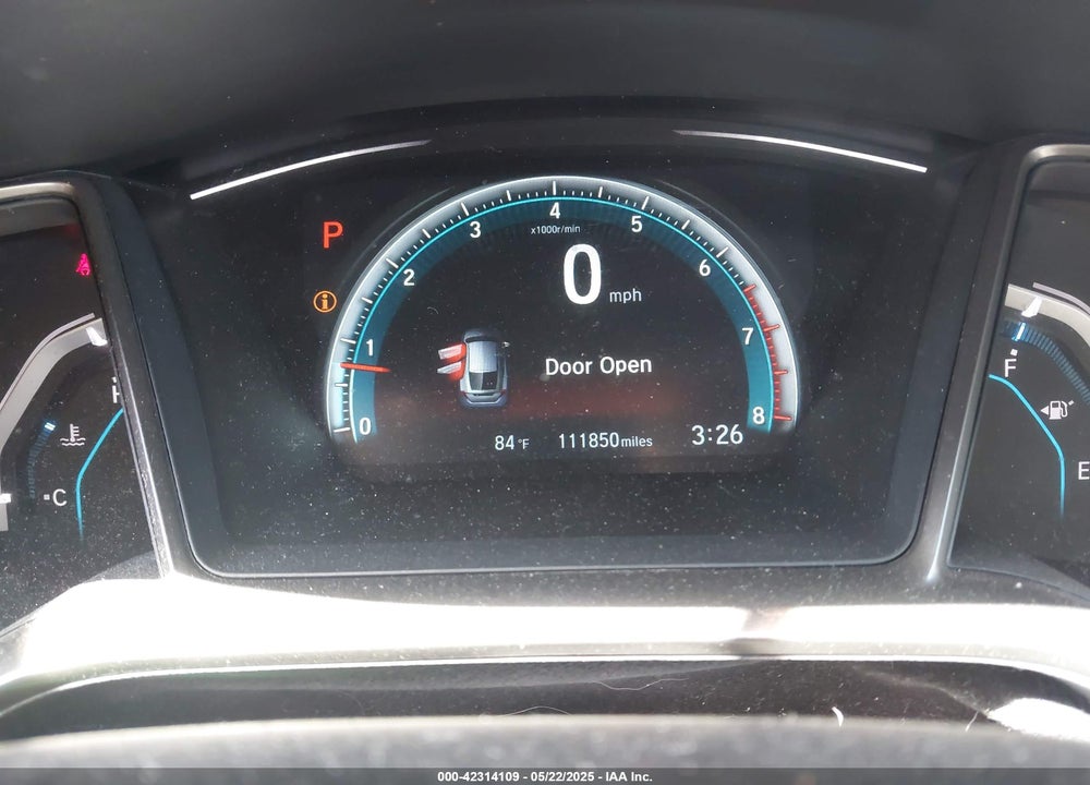 2017 HONDA CIVIC EX VIN: SHHFK7H59HU223663