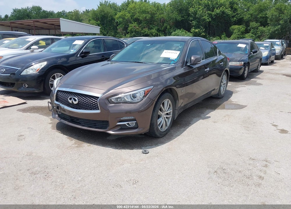 2014 INFINITI Q50 PREMIUM VIN: JN1BV7AR0EM691243