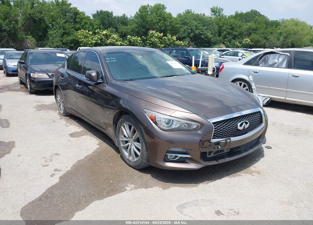 2014 INFINITI Q50 PREMIUM VIN: JN1BV7AR0EM691243