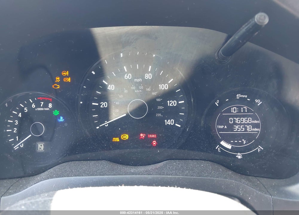 2016 HONDA HR-V EX VIN: 3CZRU5H51GM705691