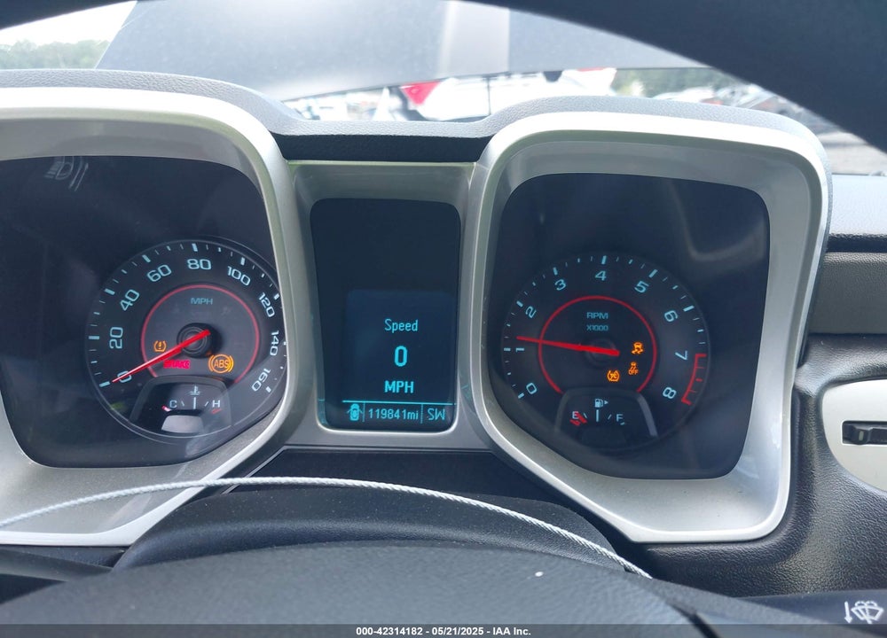 2015 CHEVROLET CAMARO VIN: 2G1FA1E38F9125657