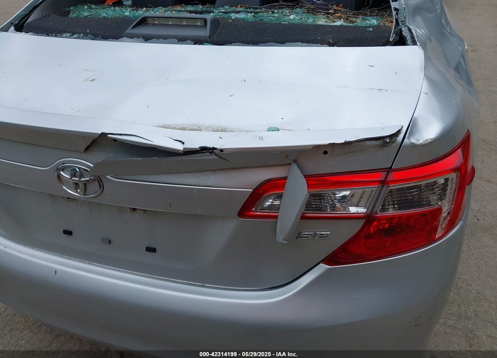 2012 TOYOTA CAMRY VIN: 4T1BF1FK7CU089550