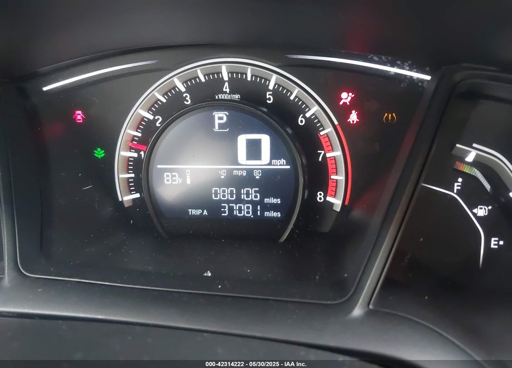 2017 HONDA CIVIC LX VIN: SHHFK7H22HU209397