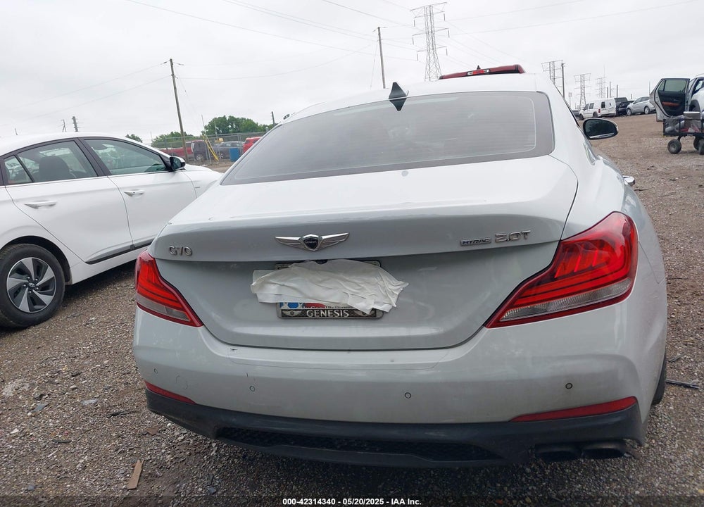 2019 GENESIS G70 2.0T ADVANCED VIN: KMTG44LA4KU025432