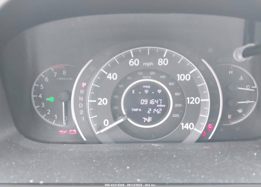 2013 HONDA CR-V VIN: 2HKRM3H75DH505765