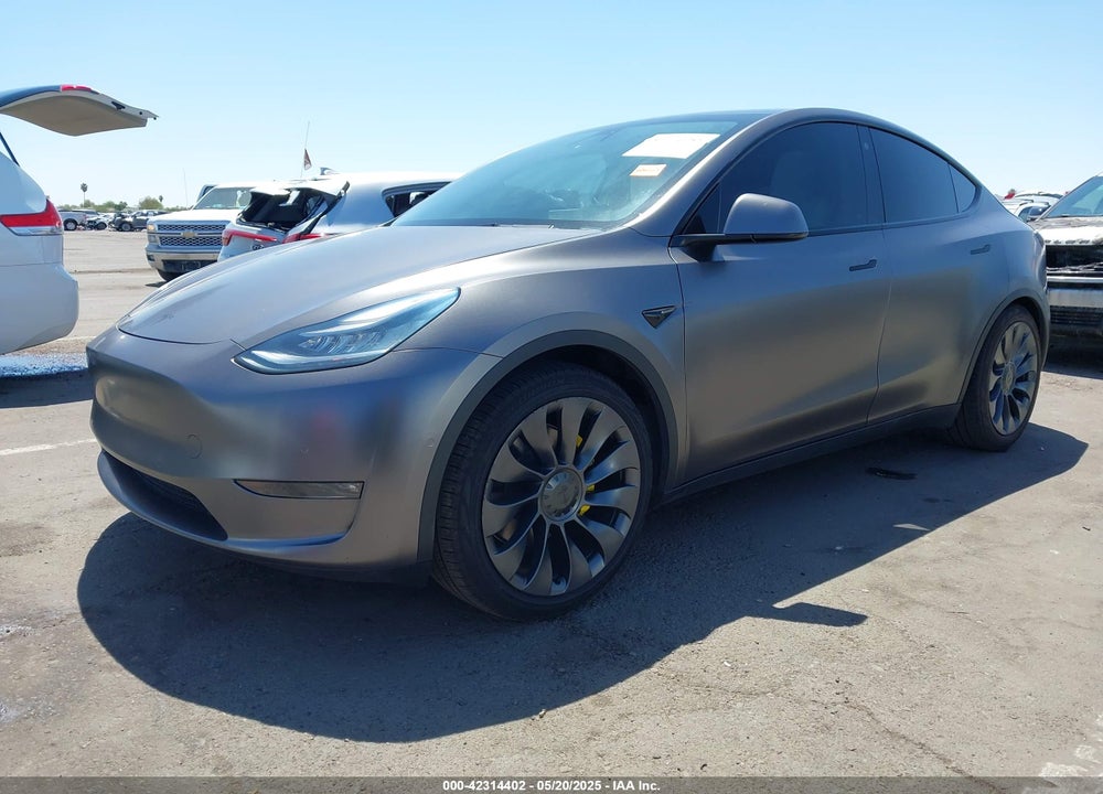 2021 TESLA MODEL Y LONG RANGE DUAL MOTOR ALL-WHEEL DRIVE VIN: 5YJYGDEE7MF157459