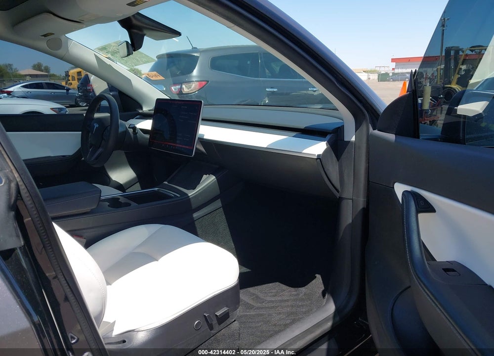 2021 TESLA MODEL Y LONG RANGE DUAL MOTOR ALL-WHEEL DRIVE VIN: 5YJYGDEE7MF157459