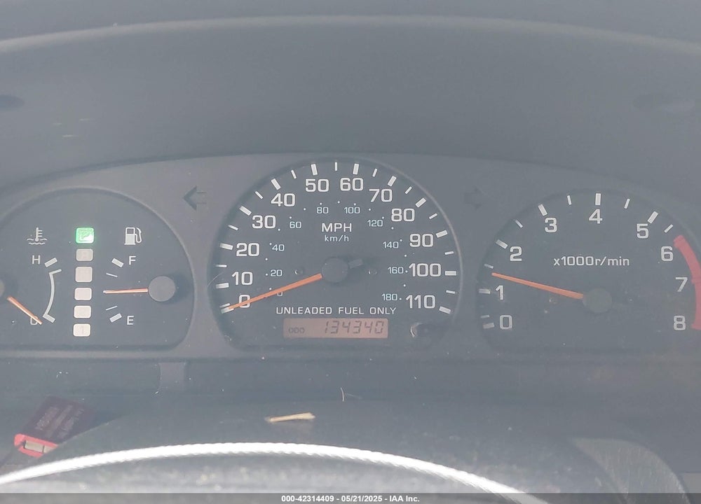 2000 NISSAN FRONTIER VIN: 1N6ED26Y6YC328713
