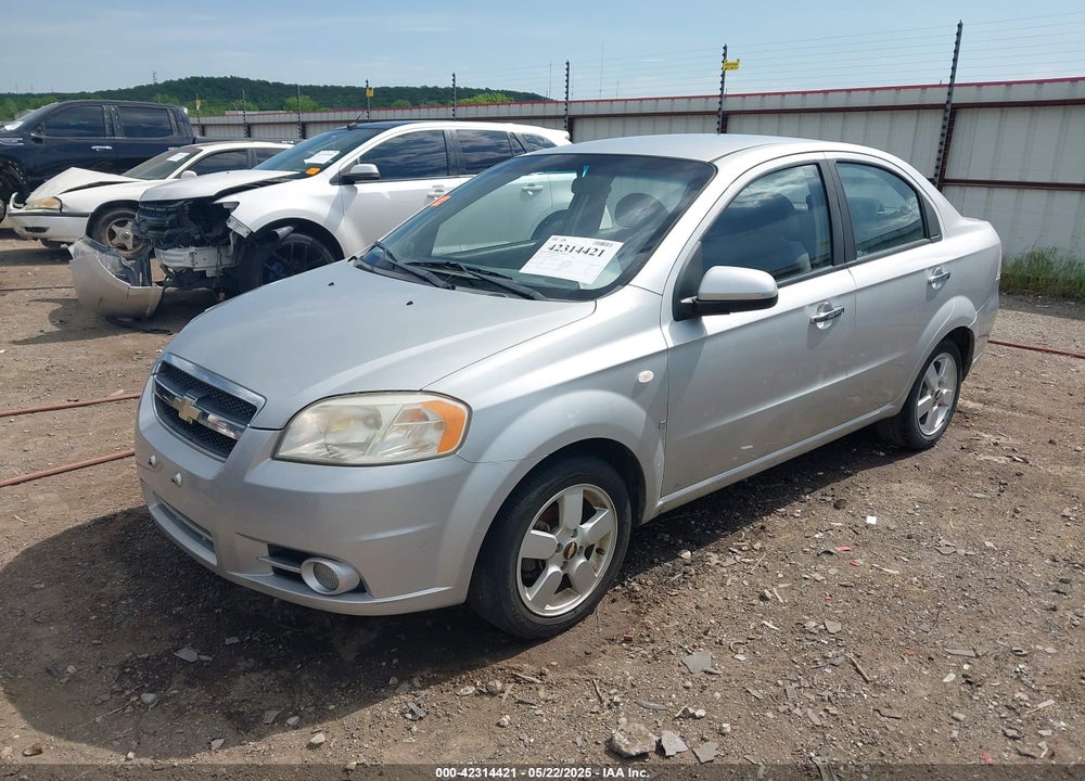 2008 CHEVROLET AVEO LT VIN: KL1TG56678B069082