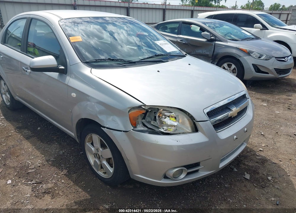 2008 CHEVROLET AVEO LT VIN: KL1TG56678B069082