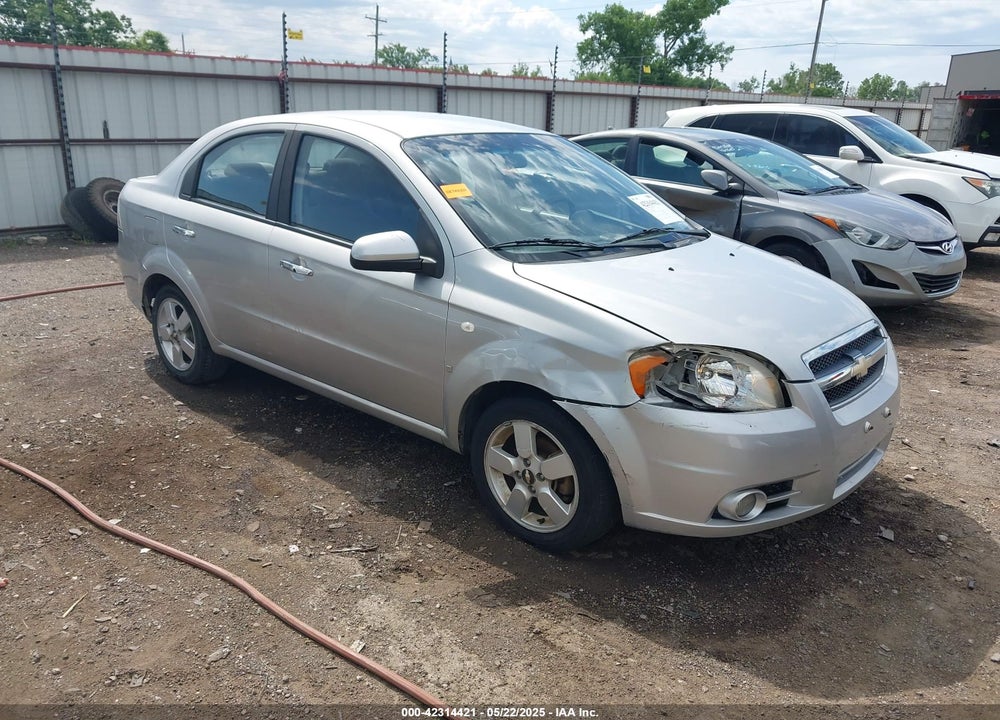 2008 CHEVROLET AVEO LT VIN: KL1TG56678B069082