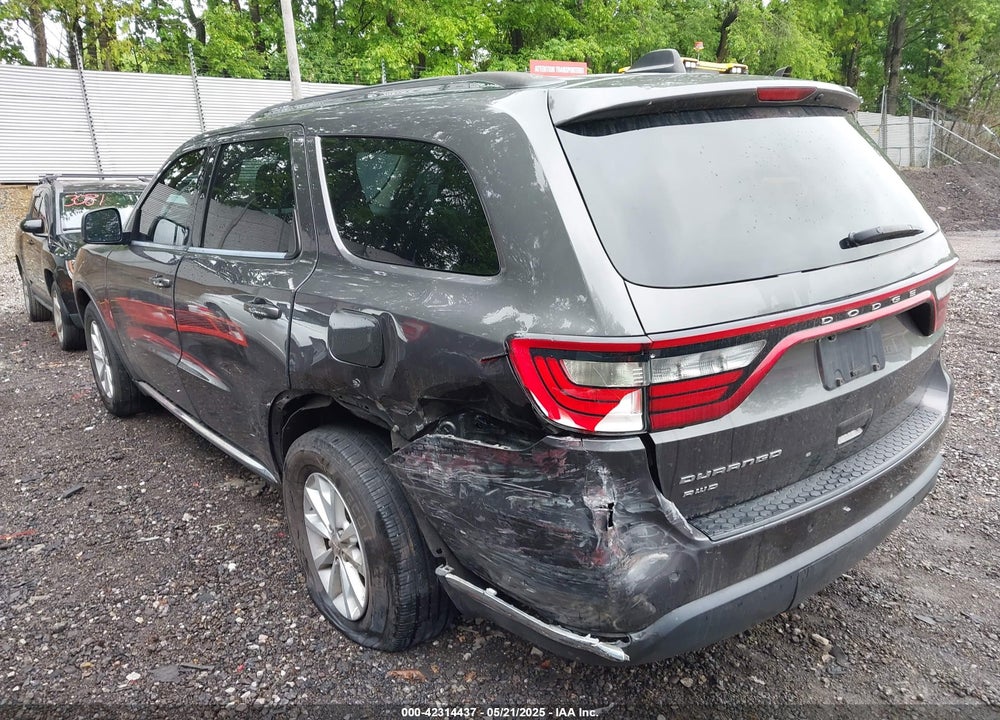 2015 DODGE DURANGO VIN: 1C4RDJAG6FC177561