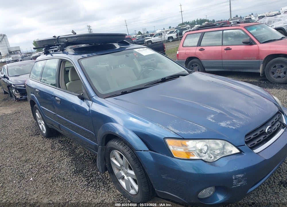 2006 SUBARU OUTBACK 2.5I VIN: 4S4BP61C366359845