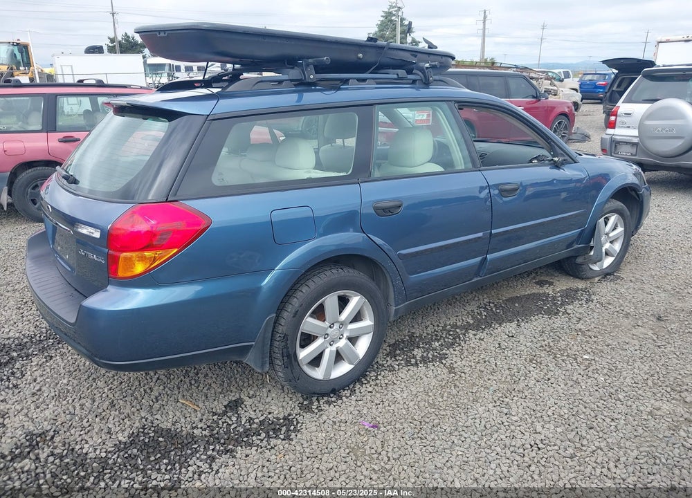 2006 SUBARU OUTBACK 2.5I VIN: 4S4BP61C366359845