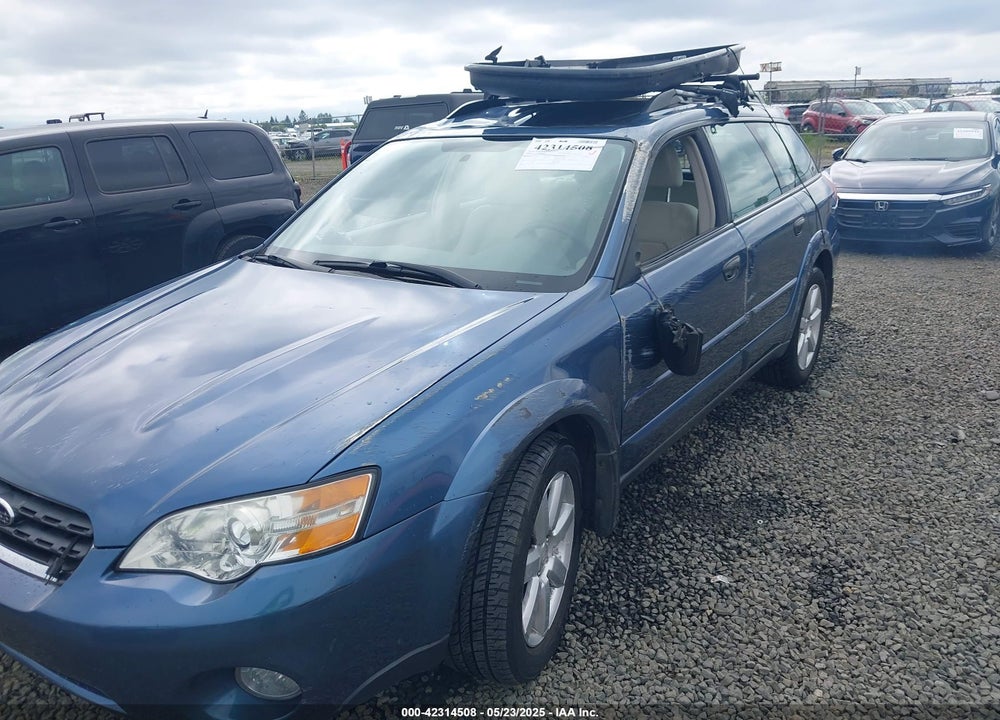 2006 SUBARU OUTBACK 2.5I VIN: 4S4BP61C366359845