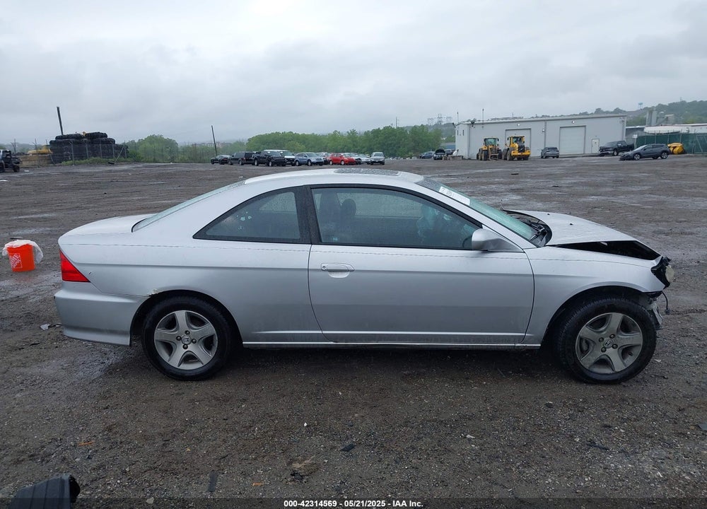 2004 HONDA CIVIC EX VIN: 1HGEM22914L072462