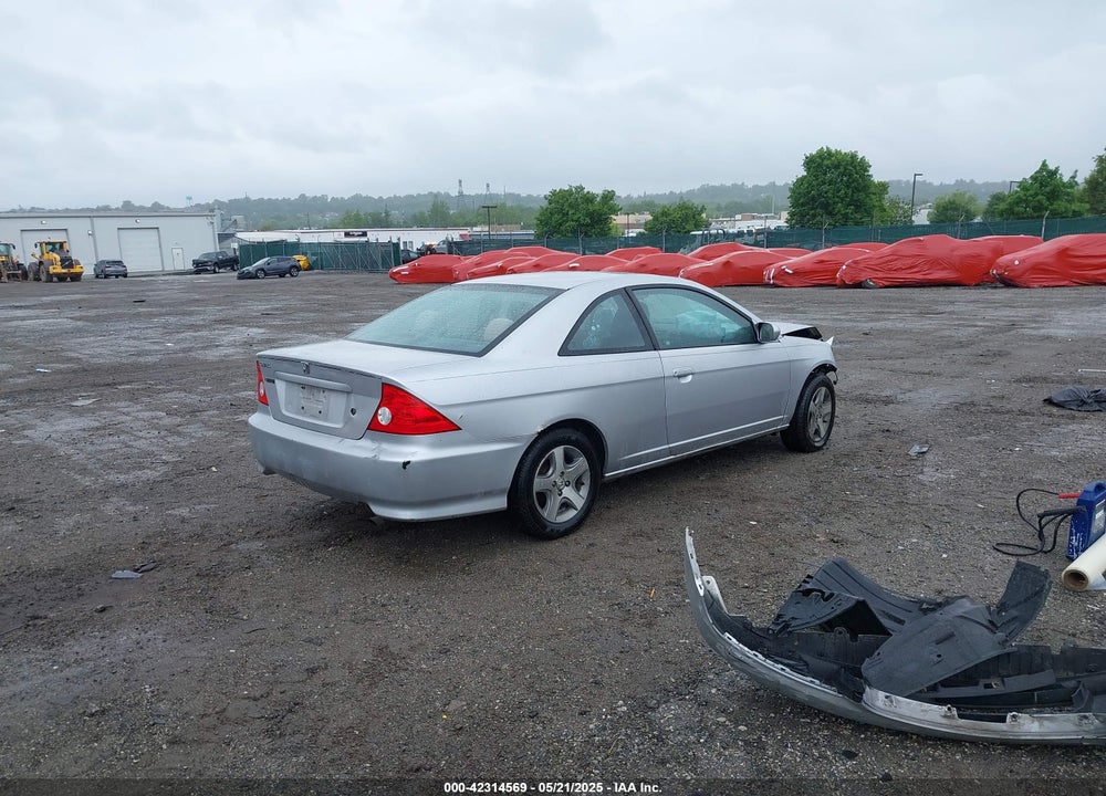 2004 HONDA CIVIC EX VIN: 1HGEM22914L072462