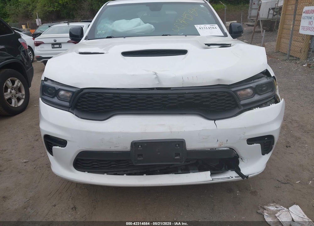 2021 DODGE DURANGO VIN: 1C4RDJDG9MC757654