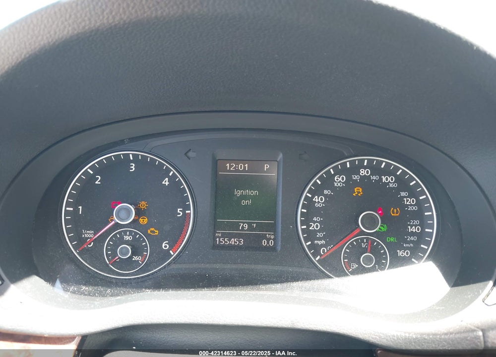 2013 VOLKSWAGEN PASSAT VIN: 1VWCN7A31DC040671