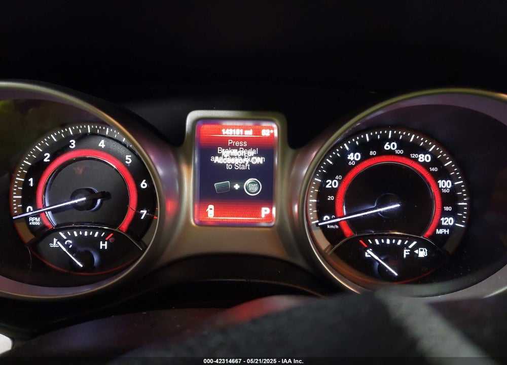 2015 DODGE JOURNEY VIN: 3C4PDDBG9FT526160