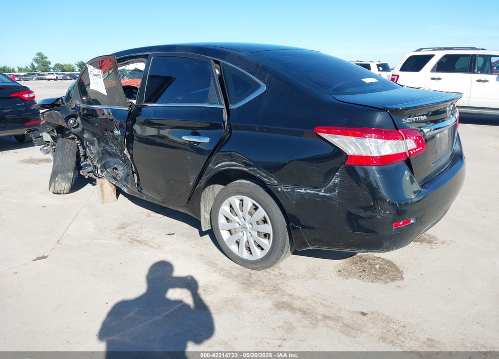 2013 NISSAN SENTRA VIN: 3N1AB7AP2DL658434