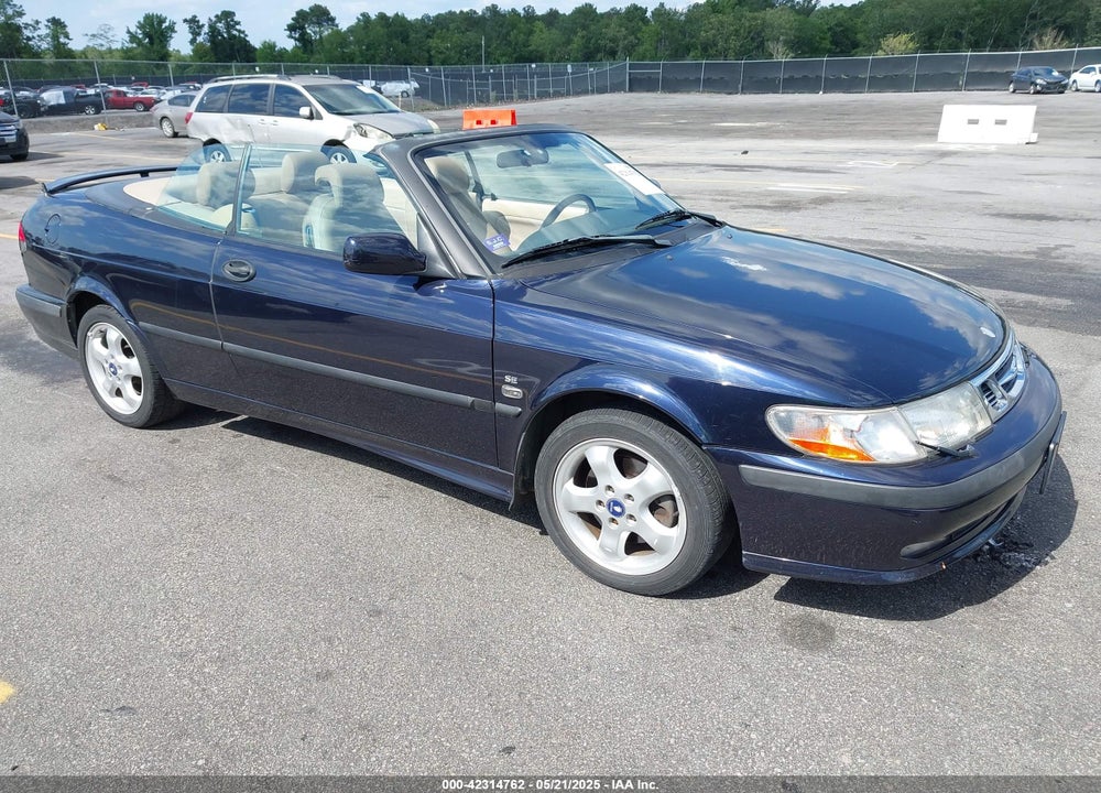 2001 SAAB 9-3 SE VIN: YS3DF78K017005733