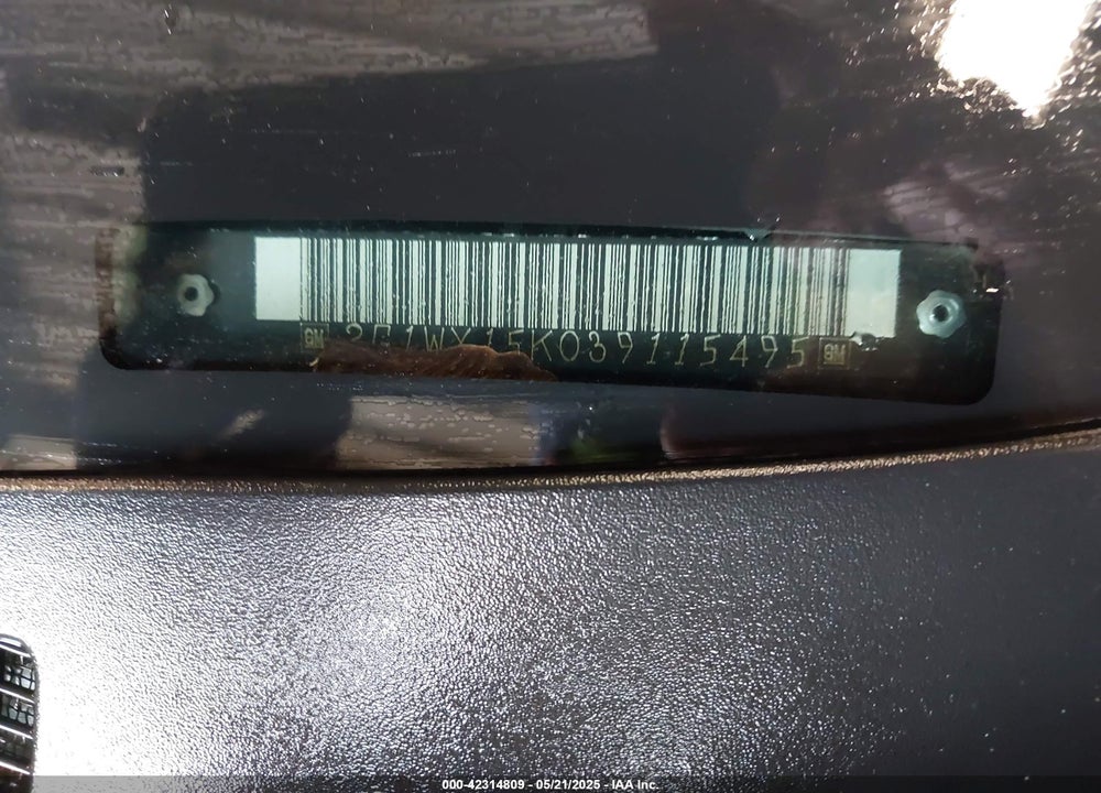 2003 CHEVROLET MONTE CARLO SS VIN: 2G1WX15K039115495
