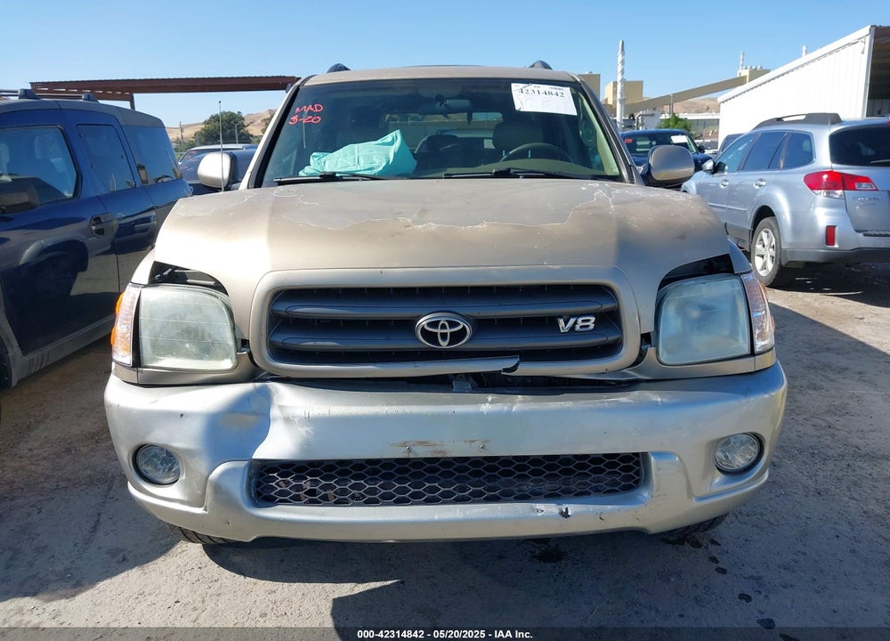 2003 TOYOTA SEQUOIA SR5 V8 VIN: 5TDBT44A43S156411