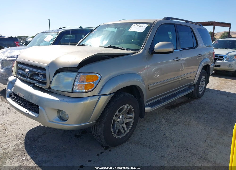2003 TOYOTA SEQUOIA SR5 V8 VIN: 5TDBT44A43S156411