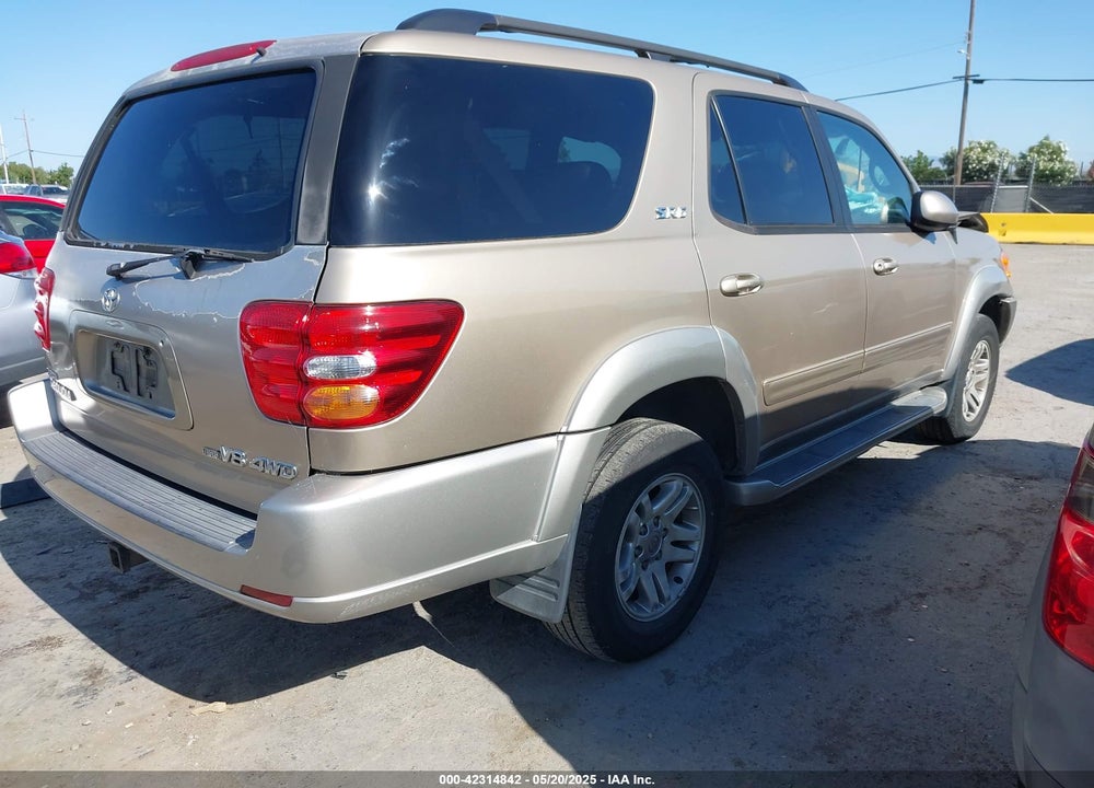 2003 TOYOTA SEQUOIA SR5 V8 VIN: 5TDBT44A43S156411