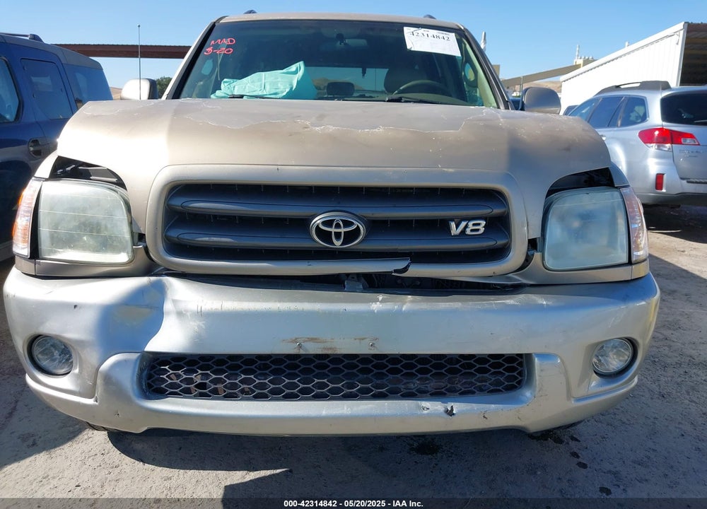 2003 TOYOTA SEQUOIA SR5 V8 VIN: 5TDBT44A43S156411
