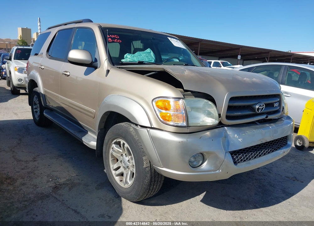 2003 TOYOTA SEQUOIA SR5 V8 VIN: 5TDBT44A43S156411