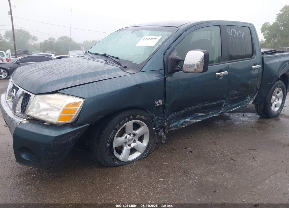 2004 NISSAN TITAN SE VIN: 1N6AA07B54N542273