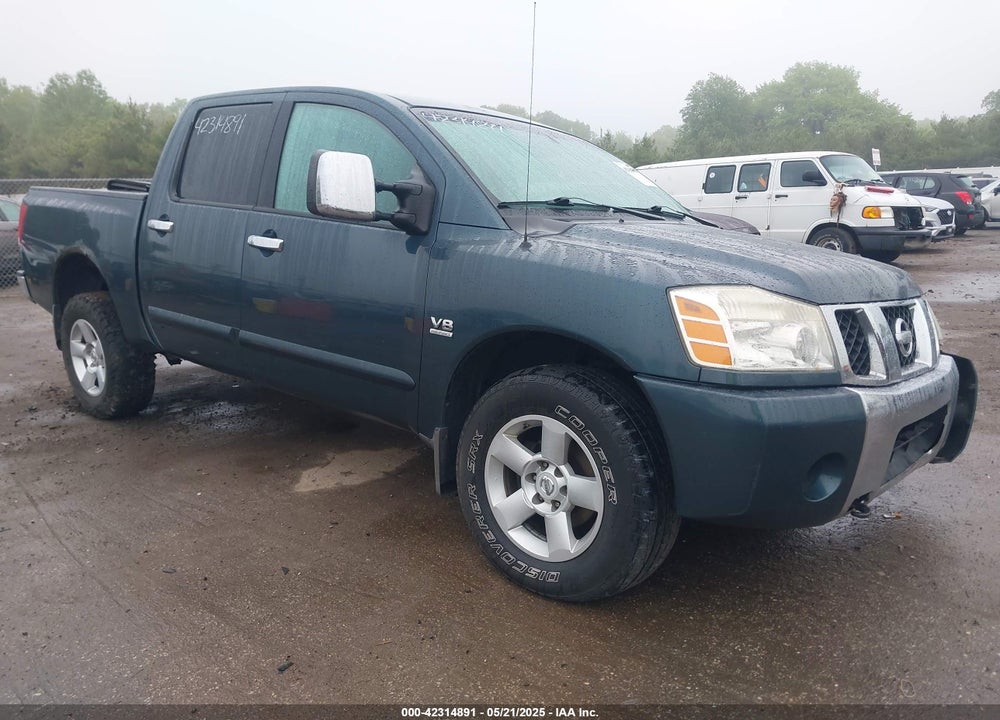 2004 NISSAN TITAN SE VIN: 1N6AA07B54N542273