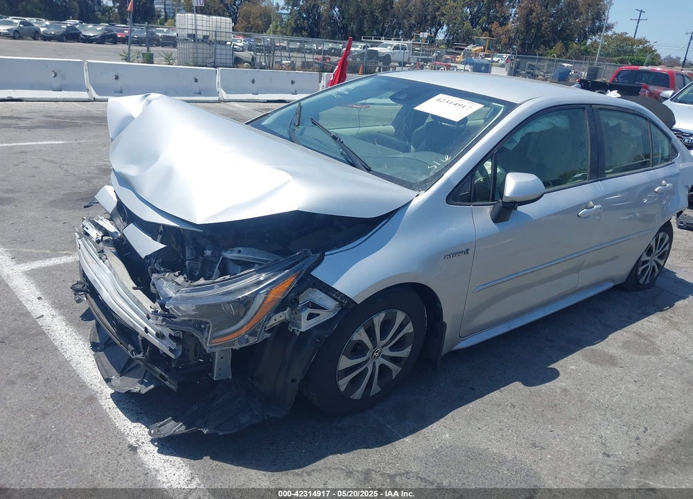 2020 TOYOTA COROLLA HYBRID LE VIN: JTDEBRBE6LJ010706