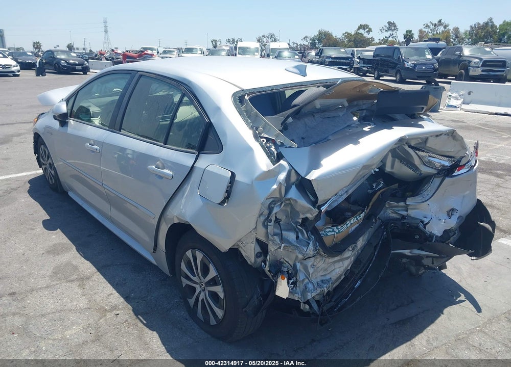 2020 TOYOTA COROLLA HYBRID LE VIN: JTDEBRBE6LJ010706