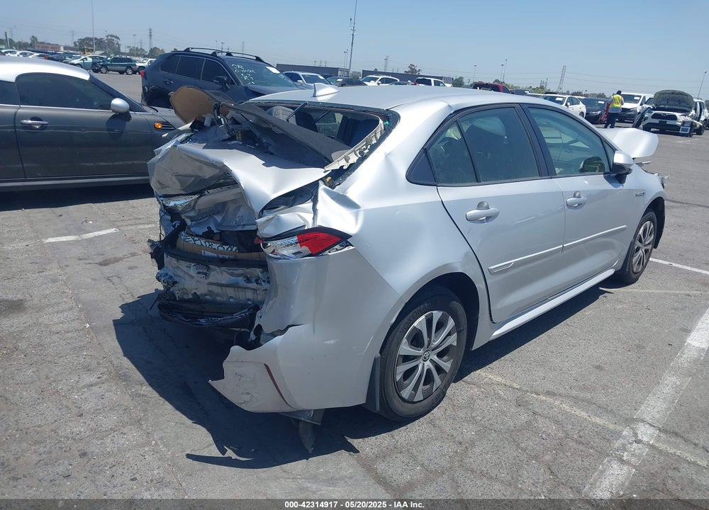 2020 TOYOTA COROLLA HYBRID LE VIN: JTDEBRBE6LJ010706