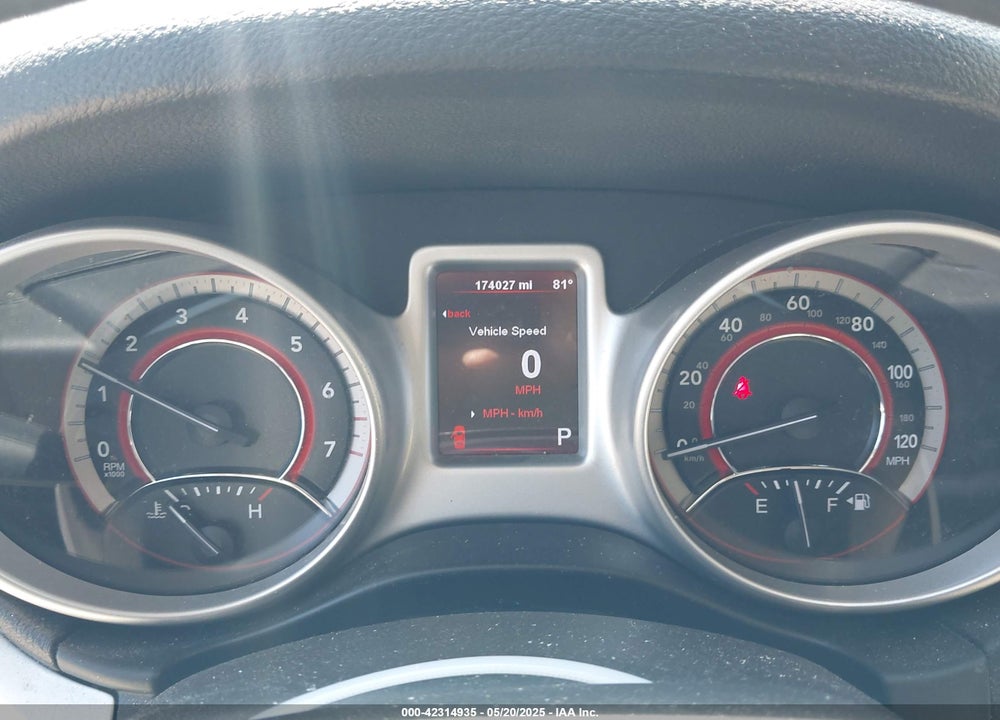 2011 DODGE JOURNEY VIN: 3D4PG1FGXBT524950