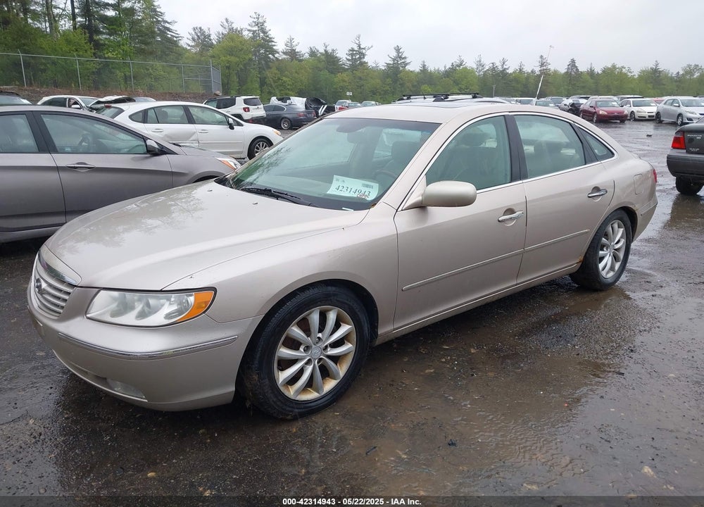 2006 HYUNDAI AZERA VIN: KMHFC46F76A134958