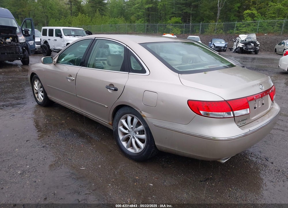2006 HYUNDAI AZERA VIN: KMHFC46F76A134958