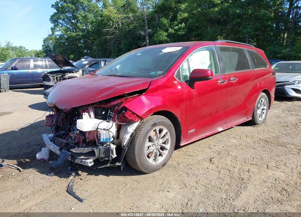 2021 TOYOTA SIENNA VIN: 5TDJSKFCXMS014664