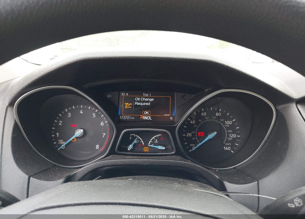 2018 FORD FOCUS VIN: 1FADP3F21JL289001