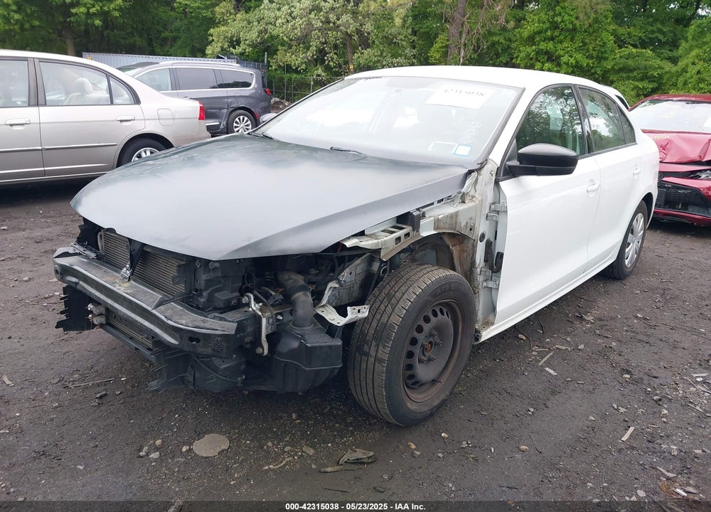 2015 VOLKSWAGEN JETTA 2.0L S VIN: 3VW2K7AJ7FM424412