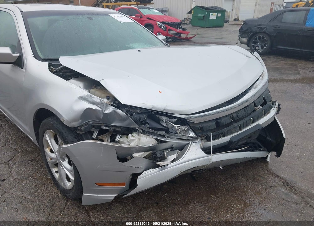 2012 FORD FUSION SE VIN: 3FAHP0HA7CR361148
