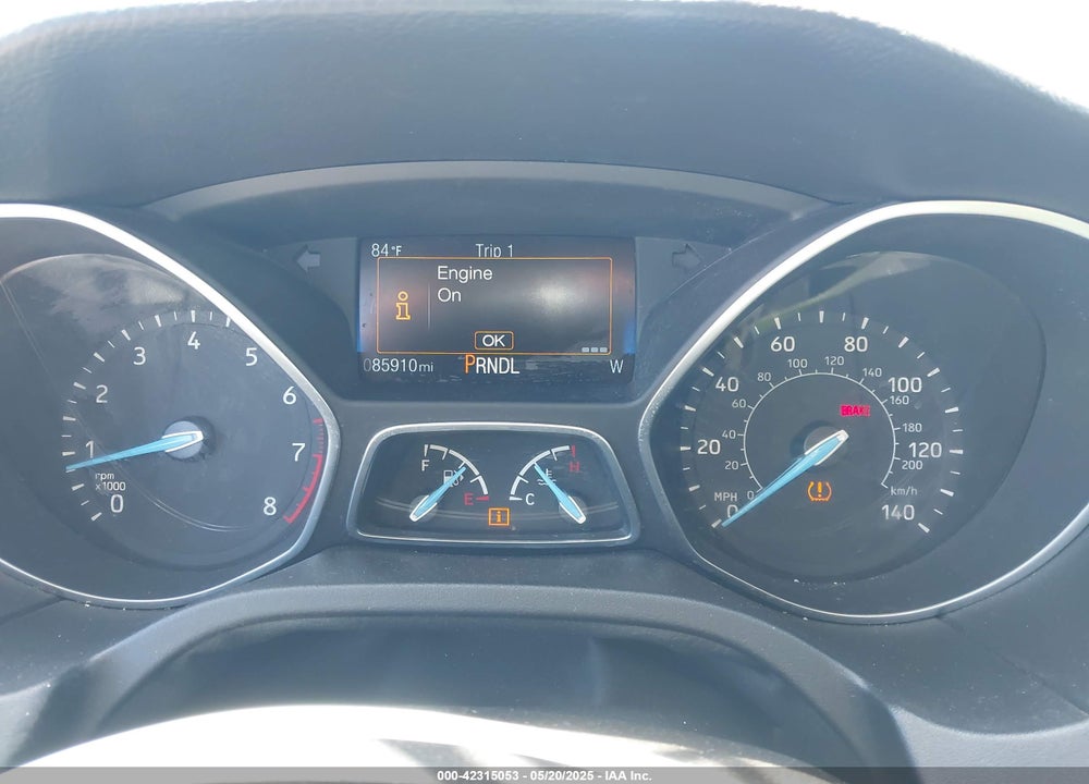 2016 FORD FOCUS VIN: 1FADP3F23GL383096