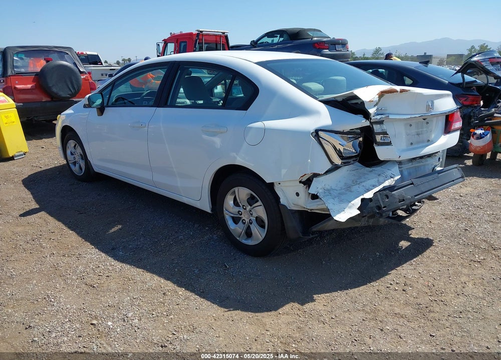 2014 HONDA CIVIC LX VIN: 19XFB2F57EE223993